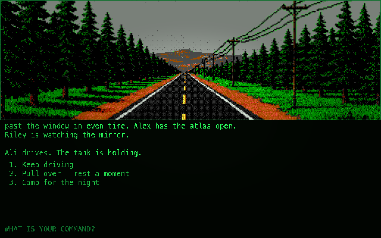 Travel screen